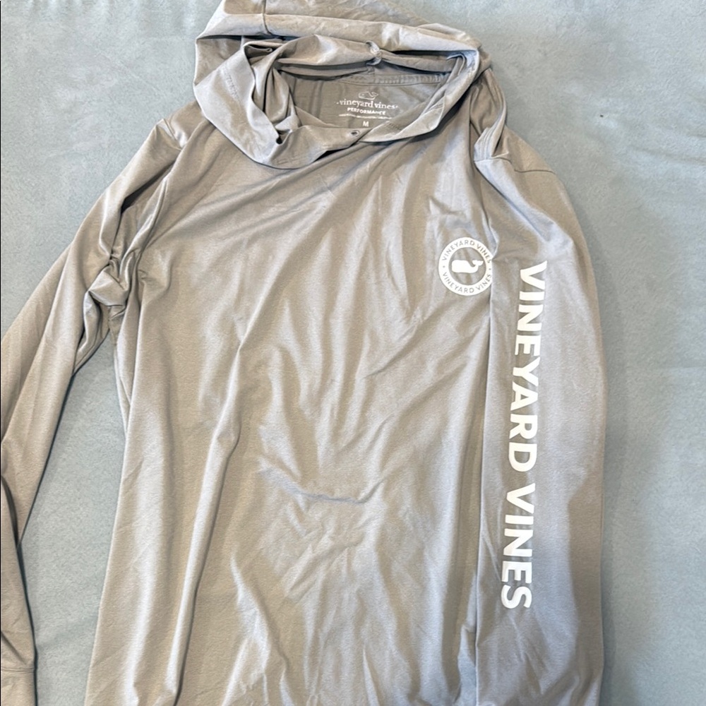 Vineyard Vines Gray Long Sleeve Hoodie